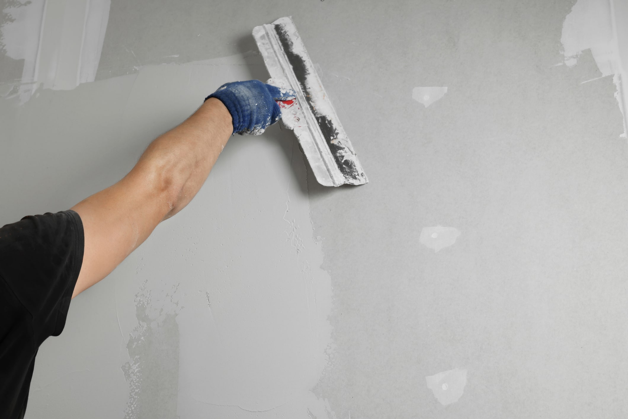 How to paint textured walls